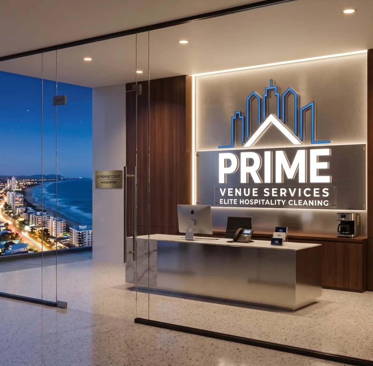 Prime Venue Services Sunshine Coast office